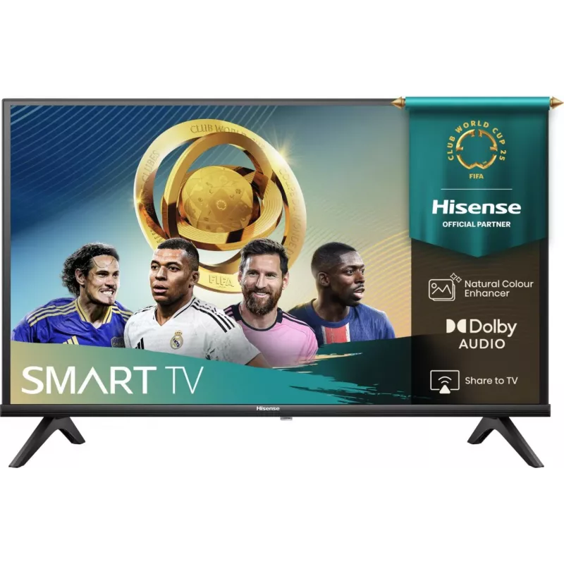 Hisense 32A4Q 81,3 cm (32 colių) HD išmanusis televizorius Wi-Fi juodas