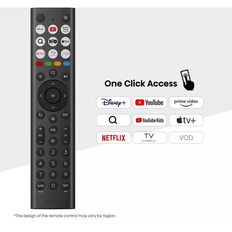 Hisense 32A4Q 81,3 cm (32 colių) HD išmanusis televizorius Wi-Fi juodas