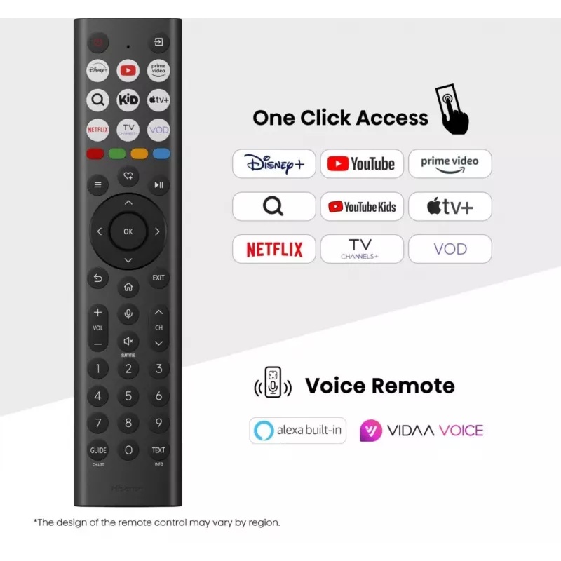 Hisense 50A6Q televizorius 127 cm (50 colių) 4K Ultra HD išmanusis televizorius Wi-Fi juodas 200 cd/m²