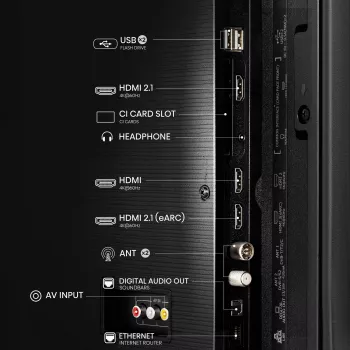 Hisense 55A6Q televizorius 139,7 cm (55 coliai) 4K Ultra HD išmanusis televizorius Wi-Fi juodas 300 cd/m²
