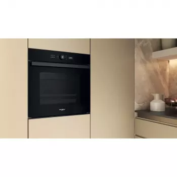 Įmontuojama orkaitė Whirlpool WOI4S8PM0SBA 73 L juoda elektrinė jutiklinis valdymas