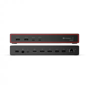 Lenovo ThinkPad Thunderbolt 4 Smart Dock Gen2 7500 laidinė juoda 100 W maitinimo tiekimas 2500 Mbit/s