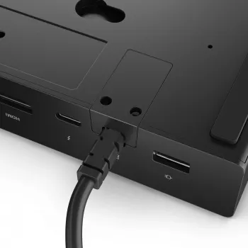 Lenovo ThinkPad Thunderbolt 4 Smart Dock Gen2 7500 laidinė juoda 100 W maitinimo tiekimas 2500 Mbit/s