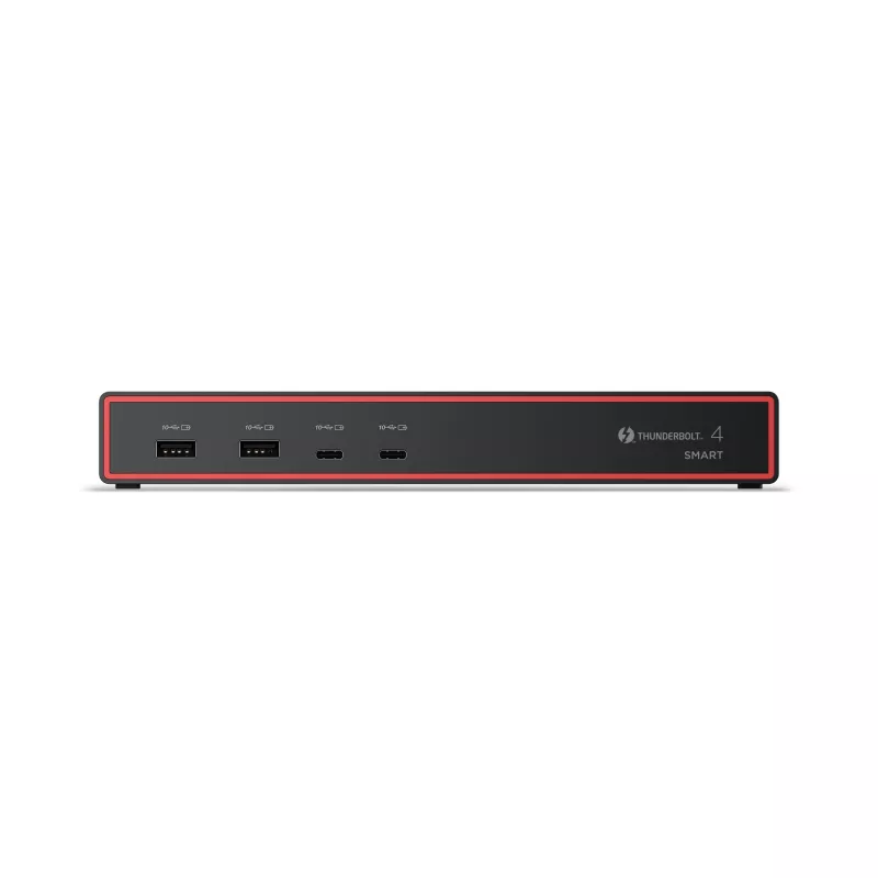 Lenovo ThinkPad Thunderbolt 4 Smart Dock Gen2 7500 laidinė juoda 100 W maitinimo tiekimas 2500 Mbit/s