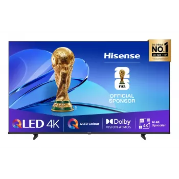 Hisense 75E7Q 190,5 cm (75 colių) 4K Ultra HD išmanusis televizorius Wi-Fi juodas 385 cd/m²