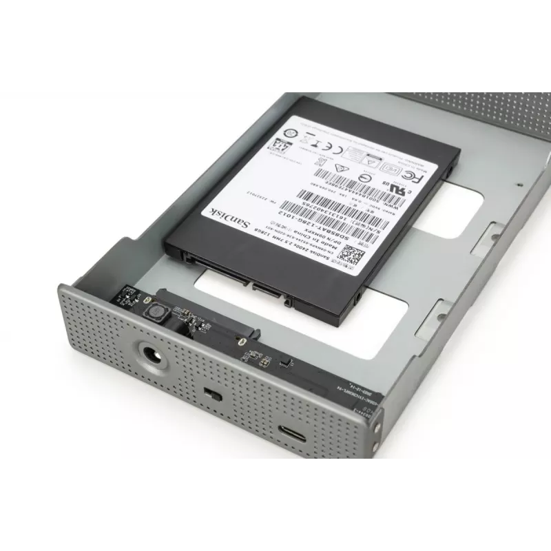 HDD korpusas Digitus DA-71106-1 USB 3.0 3.5 colio SATA 16TB aliuminis