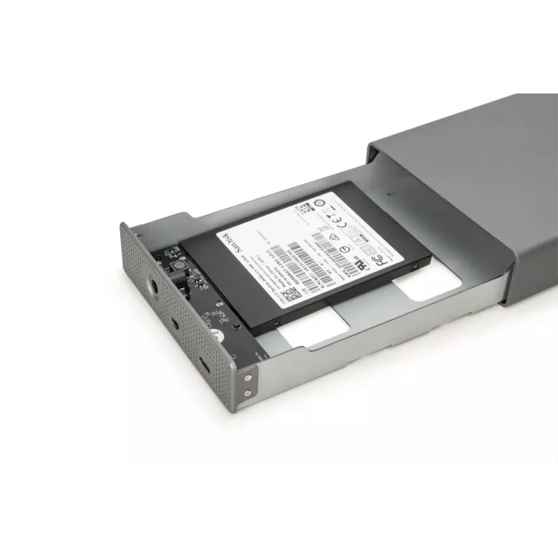 HDD korpusas Digitus DA-71106-1 USB 3.0 3.5 colio SATA 16TB aliuminis