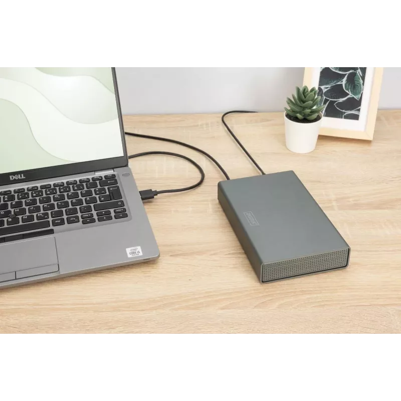 HDD korpusas Digitus DA-71106-1 USB 3.0 3.5 colio SATA 16TB aliuminis