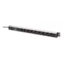 DIGITUS PDU - Aliuminis montuojamas dažnio filtras 2 m 16 A 3600 W 230 V AC 50/60 Hz 7x apsauga 2x lizdas