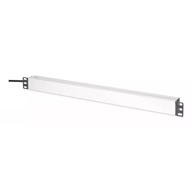 DIGITUS PDU - Aliuminis montuojamas dažnio filtras 2 m 16 A 3600 W 230 V AC 50/60 Hz 7x apsauga 2x lizdas