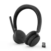 Lenovo ANC Headset 6550 belaidės ausinės su lankeliu, biurui / skambučių centrui, USB Type-C, Bluetooth, juodos