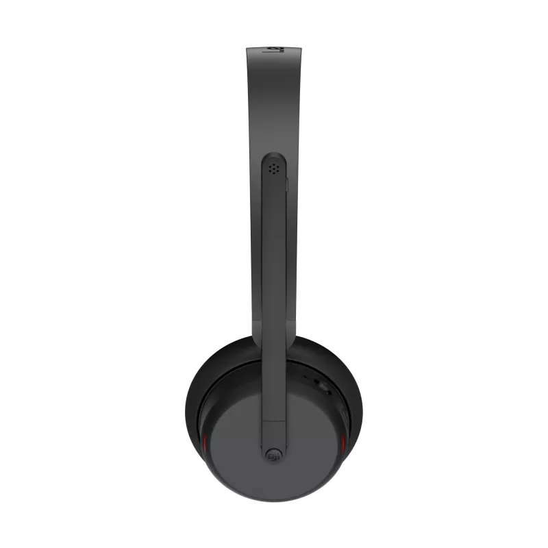Lenovo ANC Headset 6550 belaidės ausinės su lankeliu, biurui / skambučių centrui, USB Type-C, Bluetooth, juodos