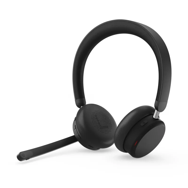 Lenovo 6550 belaidės ausinės, ant galvos, biurui / skambučių centrui, USB-C, Bluetooth, juodos