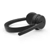 Lenovo 6550 belaidės ausinės, ant galvos, biurui / skambučių centrui, USB-C, Bluetooth, juodos