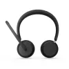 Lenovo 6550 belaidės ausinės, ant galvos, biurui / skambučių centrui, USB-C, Bluetooth, juodos