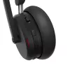 Lenovo 6550 belaidės ausinės, ant galvos, biurui / skambučių centrui, USB-C, Bluetooth, juodos