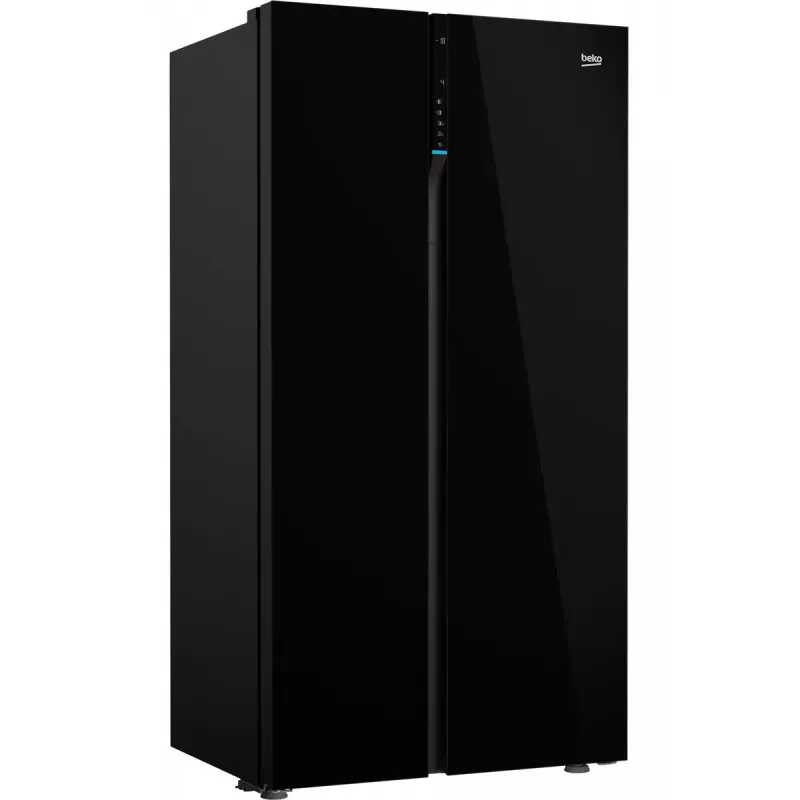Beko GN163140ZGBN šaldytuvas su šaldikliu šone Laisvai pastatomas 558 L Juodas