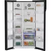 Beko GN163140ZGBN šaldytuvas su šaldikliu šone Laisvai pastatomas 558 L Juodas