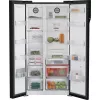 Beko GN163140ZGBN šaldytuvas su šaldikliu šone Laisvai pastatomas 558 L Juodas