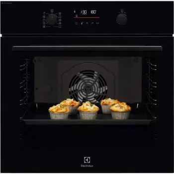 Įmontuojama orkaitė Electrolux EOD6F77WZ SteamBake 600, 72 l, katalizinis valymas, A+