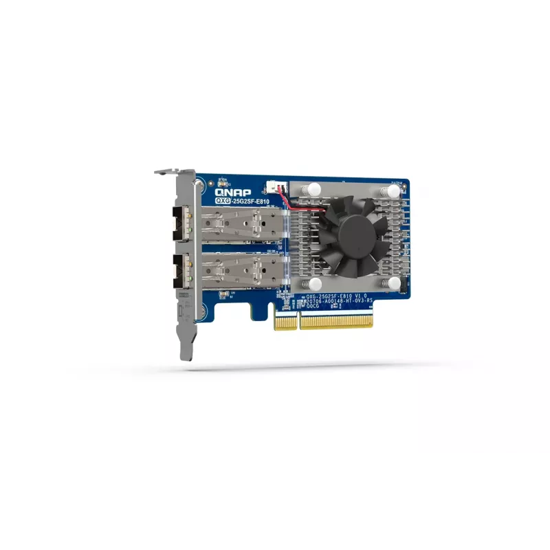 QNAP QXG-25G2SF-E810 tinklo plokštė Vidinė Skaidulinė 25000 Mbit/s