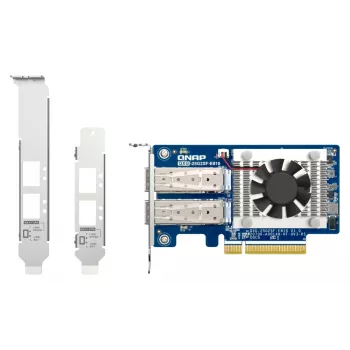 QNAP QXG-25G2SF-E810 tinklo plokštė Vidinė Skaidulinė 25000 Mbit/s