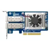 QNAP QXG-25G2SF-E810 tinklo plokštė Vidinė Skaidulinė 25000 Mbit/s