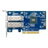 QNAP QXG-25G2SF-E810 tinklo plokštė Vidinė Skaidulinė 25000 Mbit/s