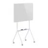 Lenta ergo office ER-306 — sausai trinama vienpusė horizontali lenta, 1190×790 mm, ant stovo su ratukais, magnetinė