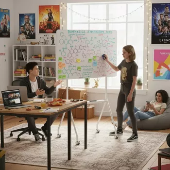 Lenta ergo office ER-306 — sausai trinama vienpusė horizontali lenta, 1190×790 mm, ant stovo su ratukais, magnetinė