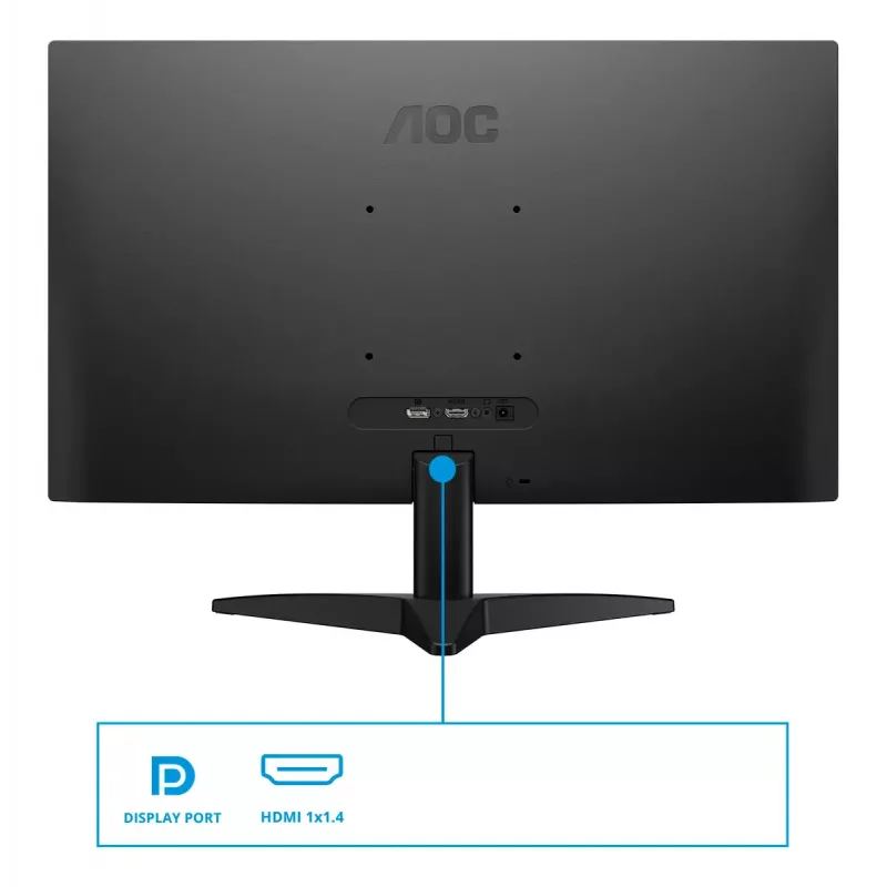 AOC B3 24B36X kompiuterio monitorius 60,5 cm (23,8 col.) 1920 x 1080 pikselių Full HD LED juodas