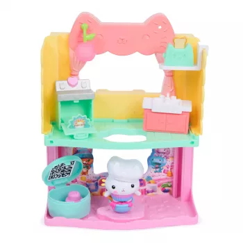 Veiksmo figūrėlė Gabby's Dollhouse Cakey's Sprinkle Cake-tastic Kitchen Daugiaspalvė