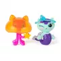 Gabby's Dollhouse : The Movie, MerCat & Kitty Jellyfish, žaislų figūrėlės su 2 priedais, žaislai mergaitėms ir berniukams nuo 3 metų