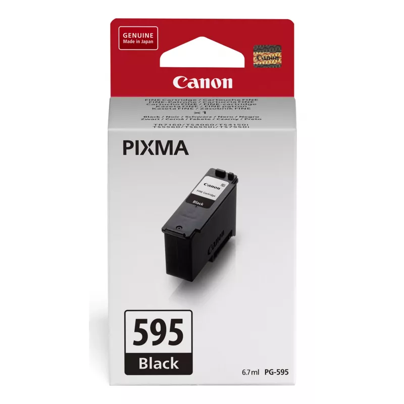 Canon PG-595 rašalo kasetė 1 vnt. Originali Juoda