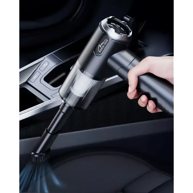 Mini orapūtė MEDIA-TECH MT6538 2 IN 1 Jet Air Duster — belaidis rankinis valytuvas, 2000 mAh, 65 W, 2500 l/min, 7000 Pa