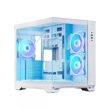 Chieftec GM-30W-TG-OP kompiuterio korpusas Cube Baltas