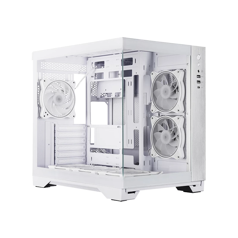 Chieftec GM-30W-TG-OP kompiuterio korpusas Cube Baltas