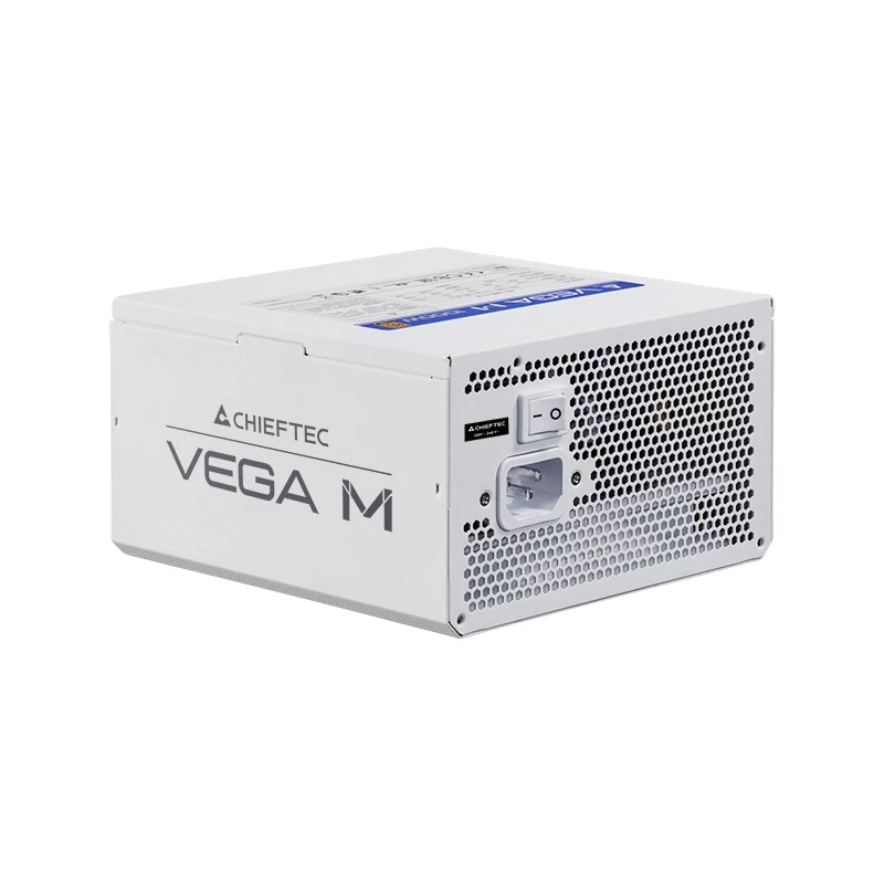 Chieftec Vega PPG-850-CW maitinimo blokas 850 W 20+4 kontaktų ATX ATX Baltas