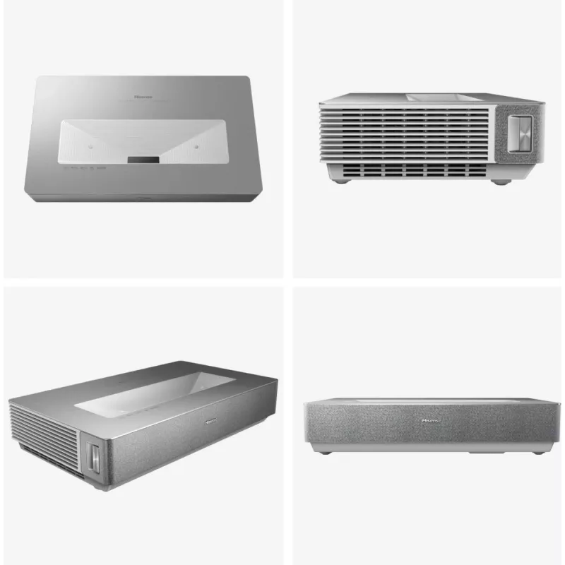 Hisense 120L5ND projekcinis televizorius Ultra trumpojo atstumo projektorius 2700 ANSI liumenų DLP UHD 4K (3840x2160) Juoda, Sidabrinė 3D