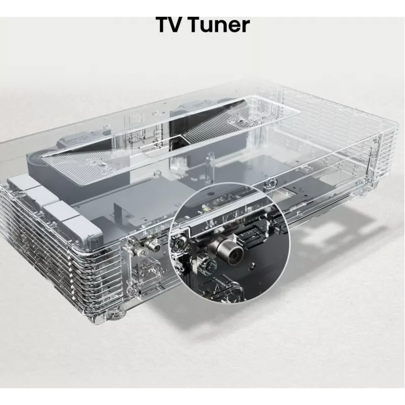 Hisense 120L5ND projekcinis televizorius Ultra trumpojo atstumo projektorius 2700 ANSI liumenų DLP UHD 4K (3840x2160) Juoda, Sidabrinė 3D