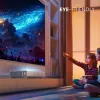 Hisense 120L5ND projekcinis televizorius Ultra trumpojo atstumo projektorius 2700 ANSI liumenų DLP UHD 4K (3840x2160) Juoda, Sidabrinė 3D