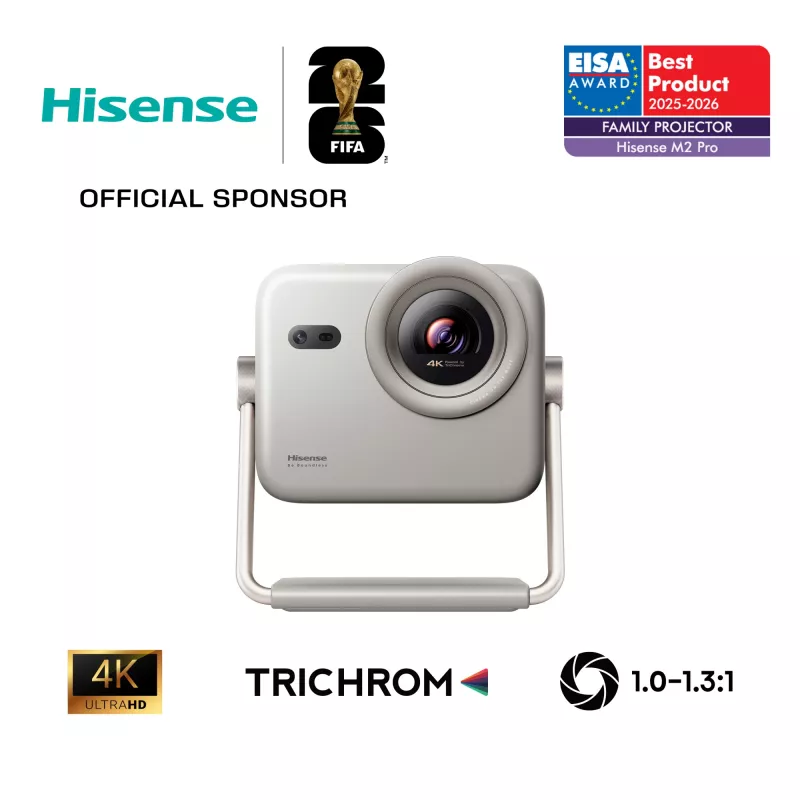 Hisense M2 Pro UHD 4K (3840x2160) 3D Pilka