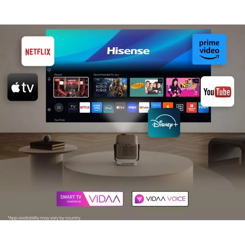 Hisense M2 Pro UHD 4K (3840x2160) 3D Pilka