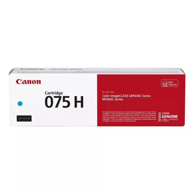 Canon 075 didelės talpos žydros spalvos dažų kasetė 2500 puslapių