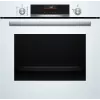 Įmontuojama elektrinė orkaitė Bosch Serie 6 HBG536EW4 — 71 l, 3400 W, balta, EasyClean, 10 automatinių programų