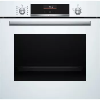 Įmontuojama elektrinė orkaitė Bosch Serie 6 HBG536EW4 — 71 l, 3400 W, balta, EasyClean, 10 automatinių programų