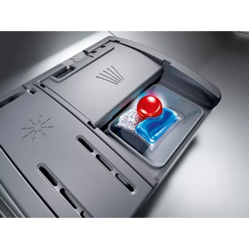Laisvai pastatoma indaplovė Bosch Serie 6 SPS6EMI21E — siaura 45 cm, 10 komplektų, 8 programos, energijos klasė B