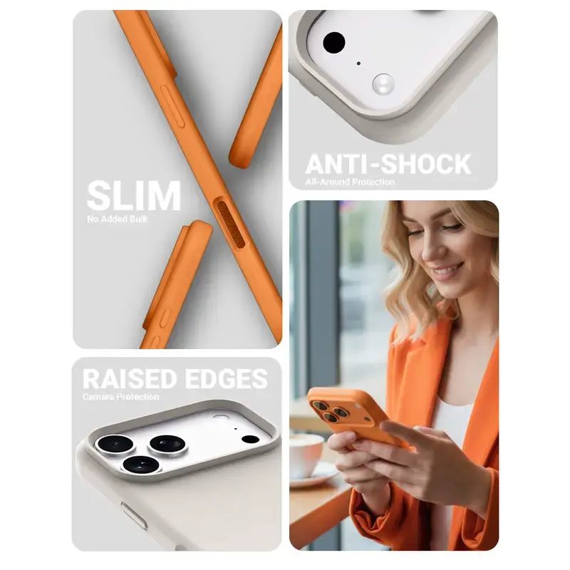 Crong Color Cover Magnetic Case with MagSafe for iPhone 17 Juoda