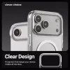 Crong Clear MAG Cover dėklas su MagSafe, skirtas iPhone 17, permatomas CRGCLRMIP1763TRS