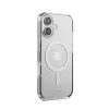 Crong Clear MAG Cover dėklas su MagSafe, skirtas iPhone 17, permatomas CRGCLRMIP1763TRS